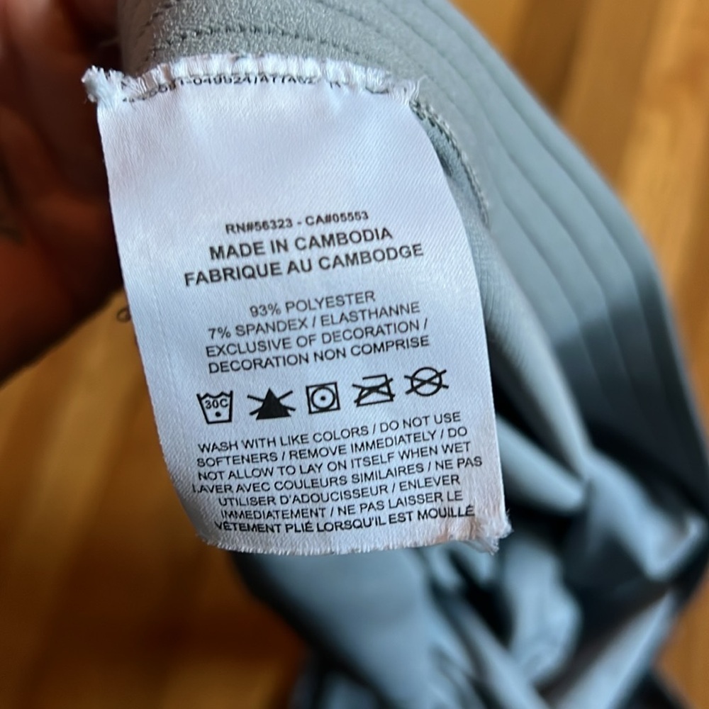 Nike pro gray / camo training tights XL - Picture 4 of 6